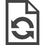 File Refresh SVG Icon